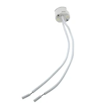 15 шт. белый MR16 GU5.3 керамический цоколь светодиодный светильник держатель лампы