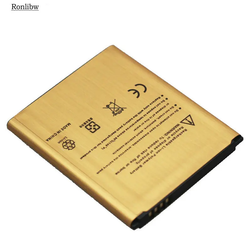 Аккумулятор Ronlibw для Samsung Galaxy S3 запасной золотой аккумулятор S 3 i9300 L710 i747 i535 R530 2850
