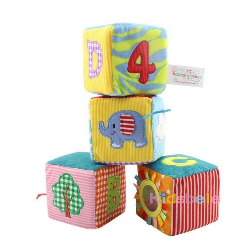 Мягкий куб погремушки-мобильные телефоны детские игрушки цветной номер распознать детей для раннего развития детская кроватка игрушка для детей колокольчик кольцо