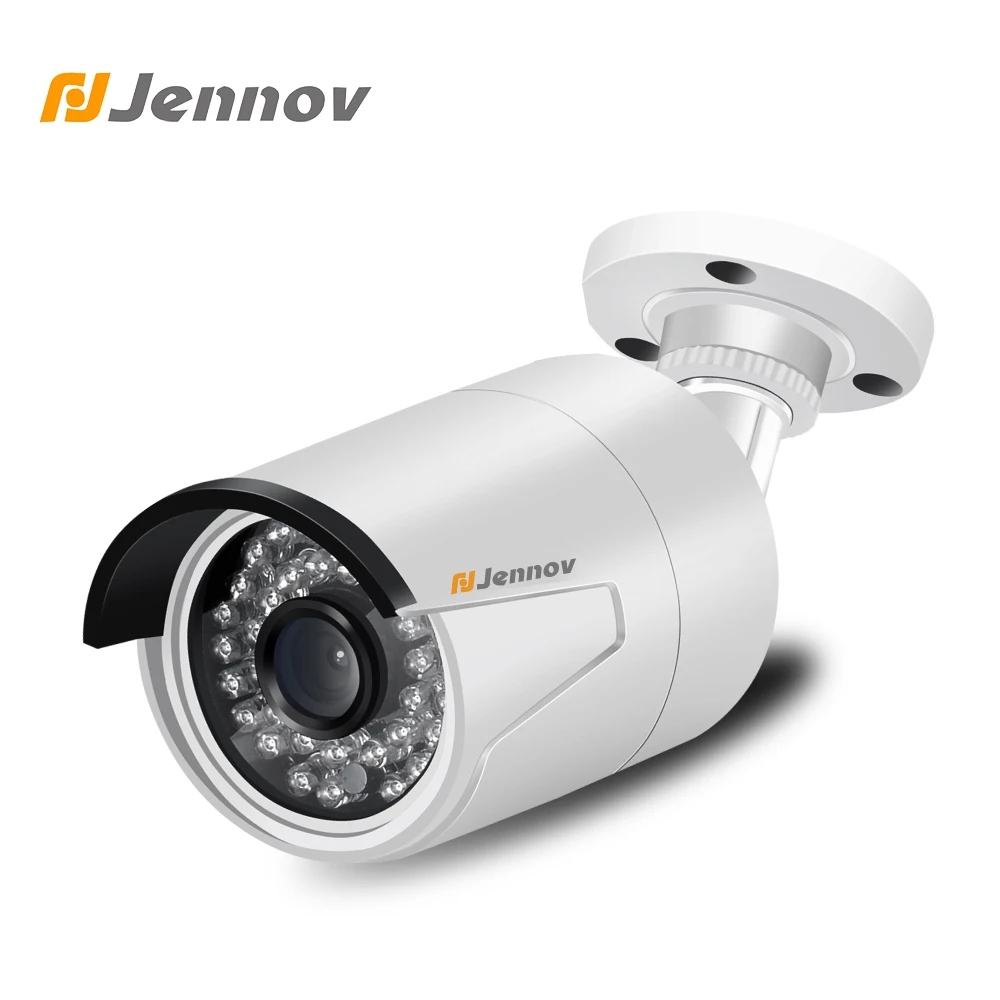 

Jennov 2MP 1080P Outdoor IP Camera Video Surveillance POE CCTV Camera Security System P2P ONVIF 3.6mm Night View Weatherproof