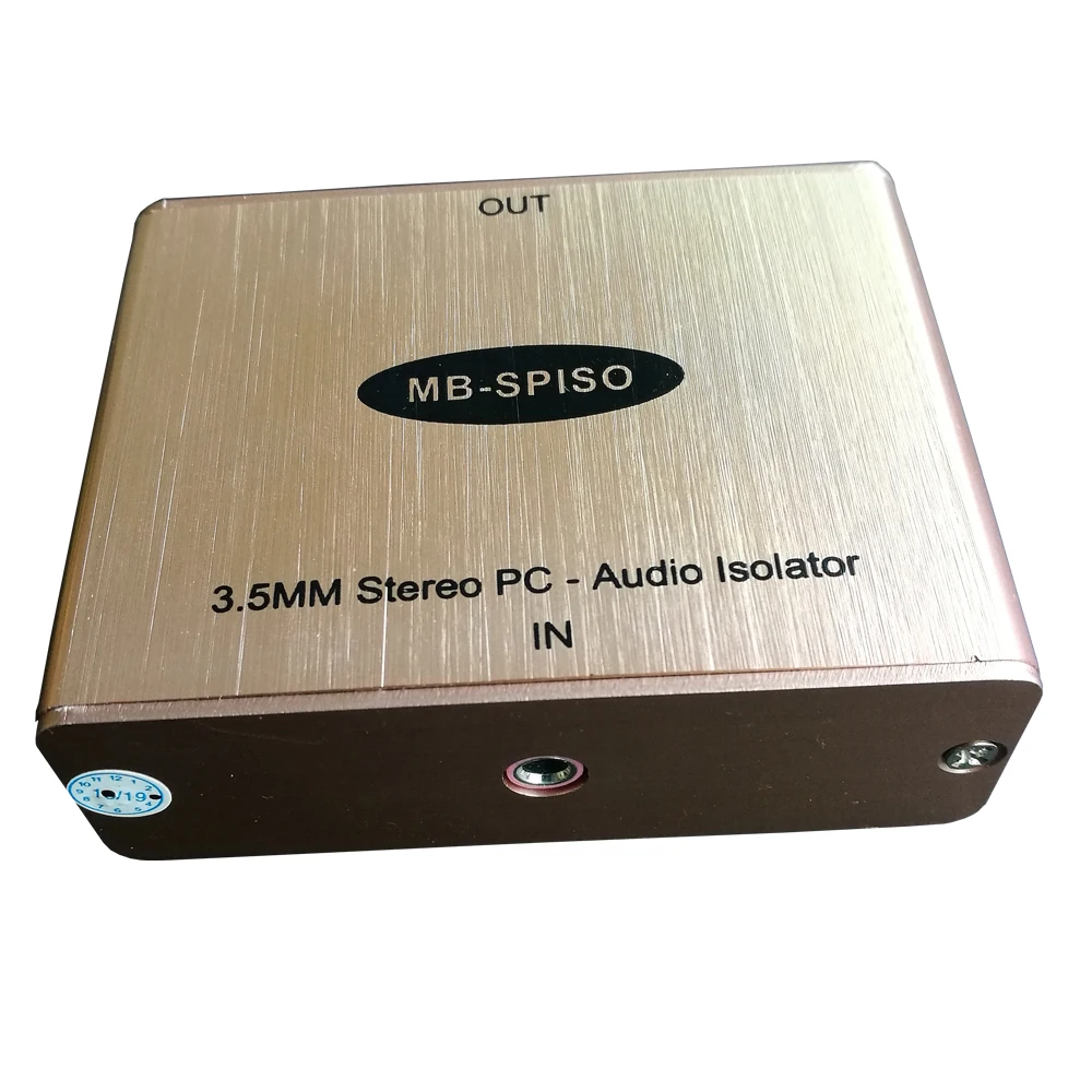 

3.5 Audio Isolator Noise Reducer Audio Anti-jamming Filter to Eliminate Common Ground Current Tone Station