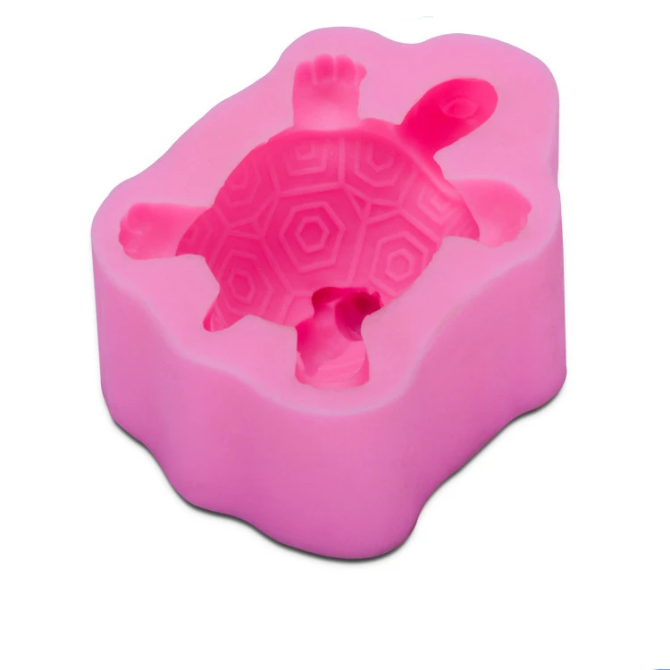Черепаха жена черепаха форма Шоколадные конфеты 3D силиконовые формы Мультфильм Figre/инструменты для тортов мыло формы украшения Sugar Craft D373