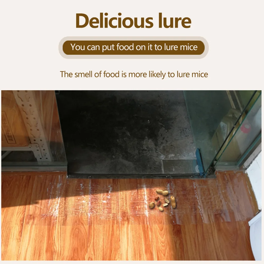 Catcher PVC Board Mice Trap Transparent Waterproof Factory Family Pest Control Rat Killer Strong Glue Reusable Sticky Mouse