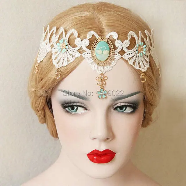 SDFFH1001 (3)women girls hair Jewelry haar accessoires head headband hairband elastic headpiece headdress hair band