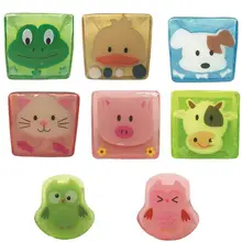 1 шт. милое мультяшное животное фруктовое мыло с ароматом увлажняющее детское банное мыло для рук принадлежности для ванной комнаты Новинка