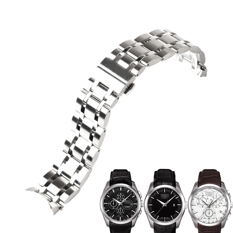 Ремешок для часов WENTULA из нержавеющей стали tissot T035.627A T035.410a t035.617a | Наручные часы