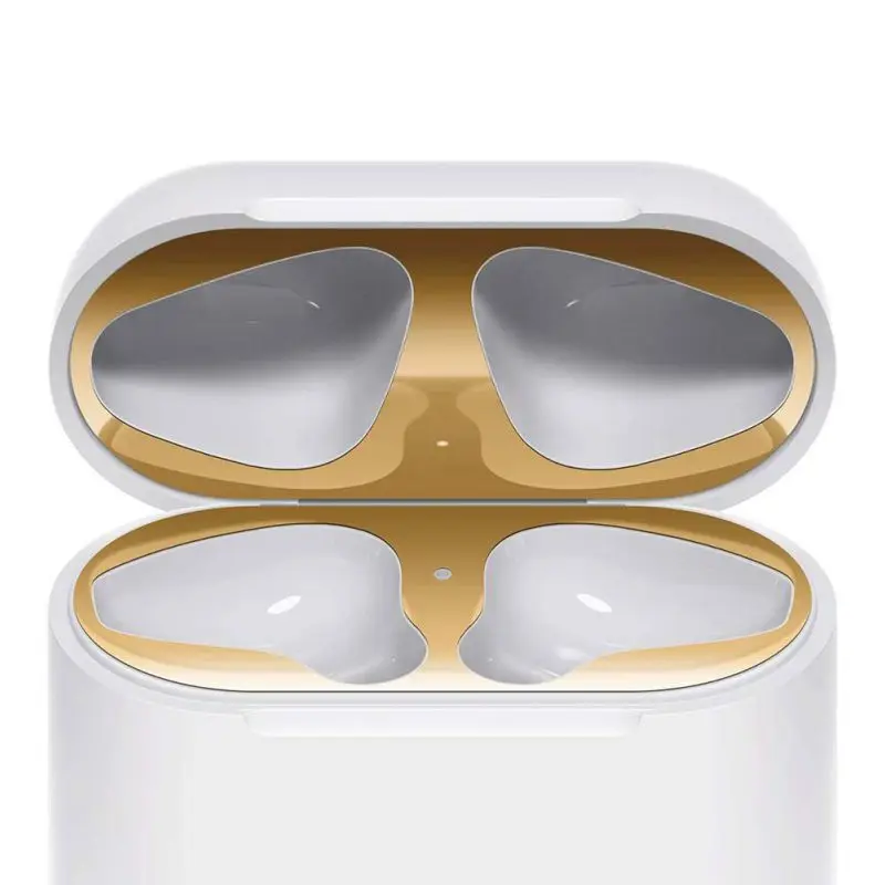 

Metal Dust Guard sticker for Apple AirPods Case Cover Dust-proof Protective Sticker Skin Protector for Air Pods Accessories