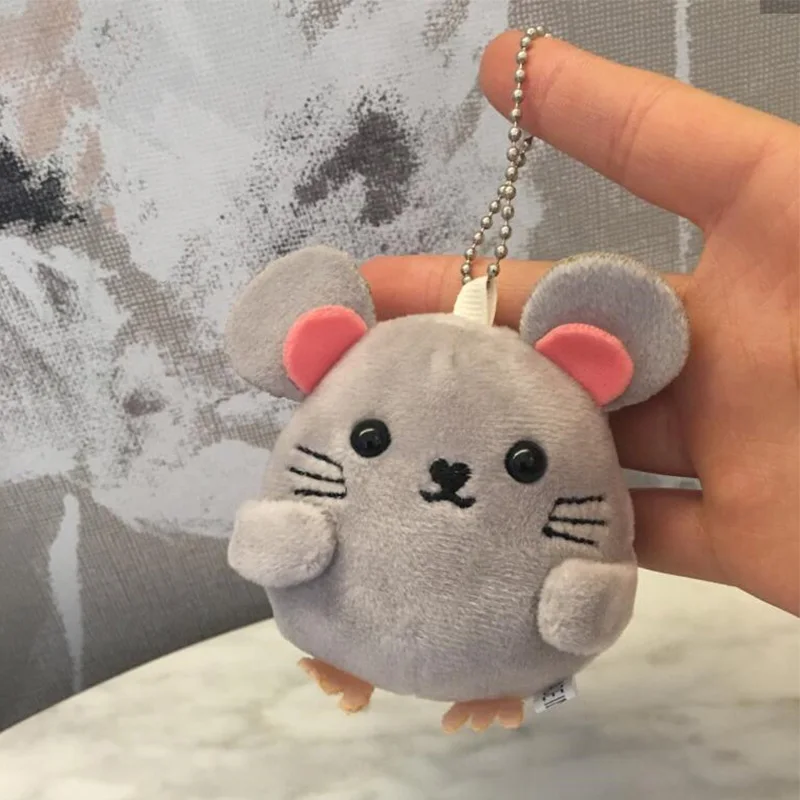 8 см дизайн мышь плюшевые животные брелок-игрушка цепочка плюшевые игрушки куклы
