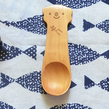 

Eco-friendly Small Spoon 11X3cm Koala Animals Spoon Wooden