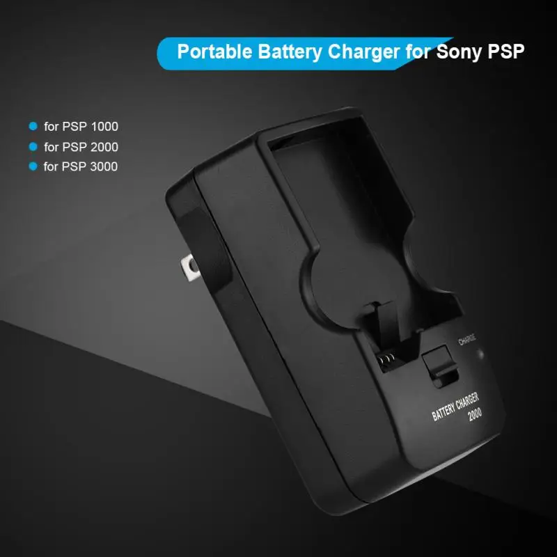 Portable Rechargeable Battery Charger Adapter for Sony PSP 1000 2000