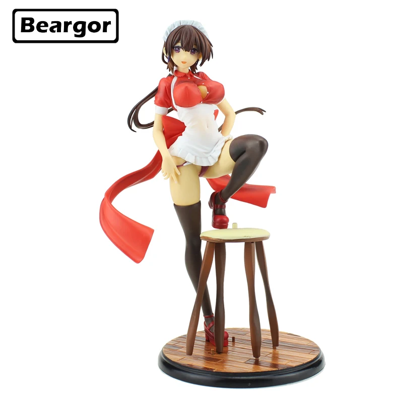 

10" SkyTube Anime STP Harechina Maid-san Boxed 25cm PVC Sexy Girl Action Figure Collection Model Doll Toys Gift for Adult