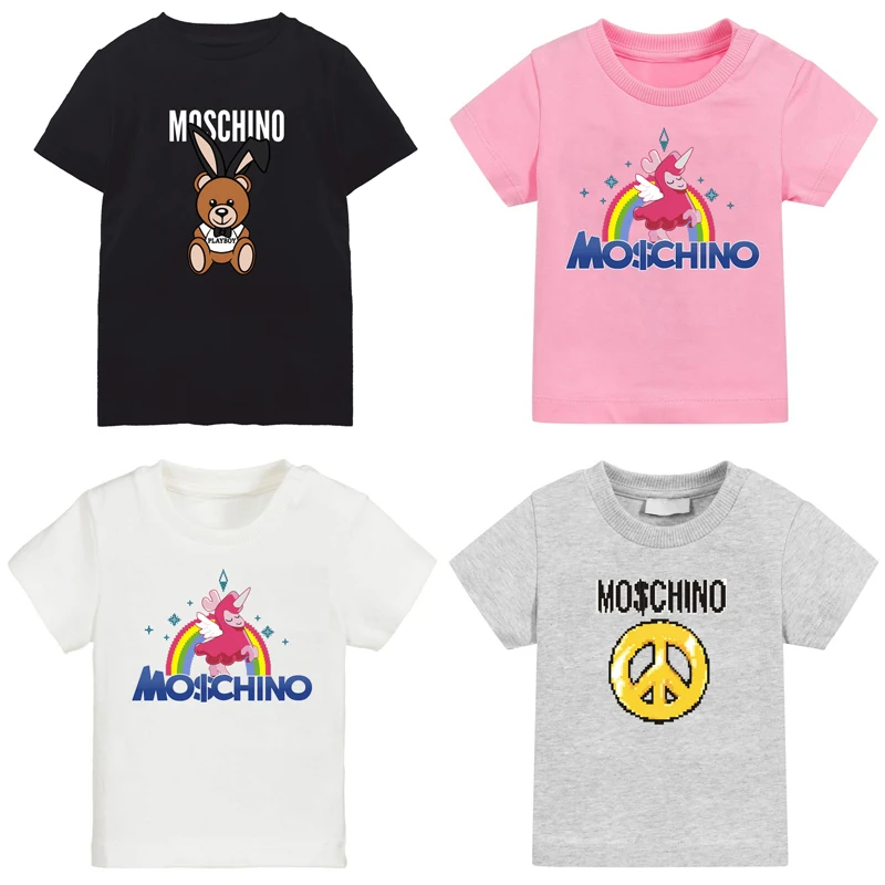 269.49 руб. 5% СКИДКА|2019 г. Новая модная футболка для мальчиков, футболка для девочек с рисунком единорога футболка из 100% хлопка для маленьких девочек детская одежда-in Тройники from Мать и ребенок on Aliexpress.com | Alibaba Group