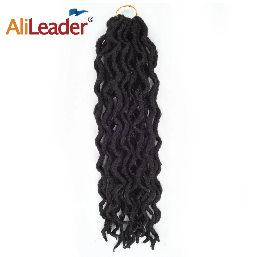 AliLeader 1B 20 корней/упаковка вьющиеся искусственные локоны мягкие волосы Канекалон