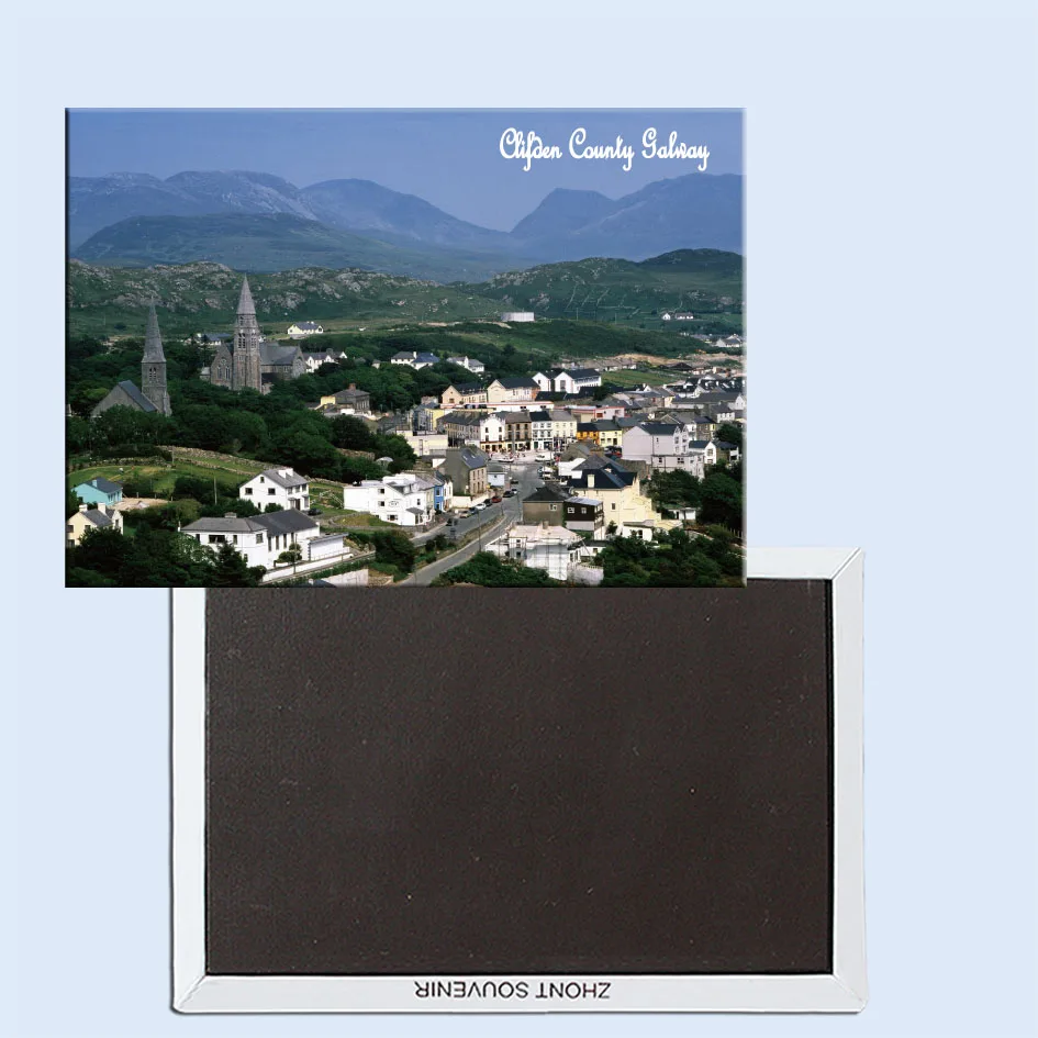

Clifden, County Galway, Ireland, Refrigerator magnet, Tourist souvenirs, Home creative ornaments 24676
