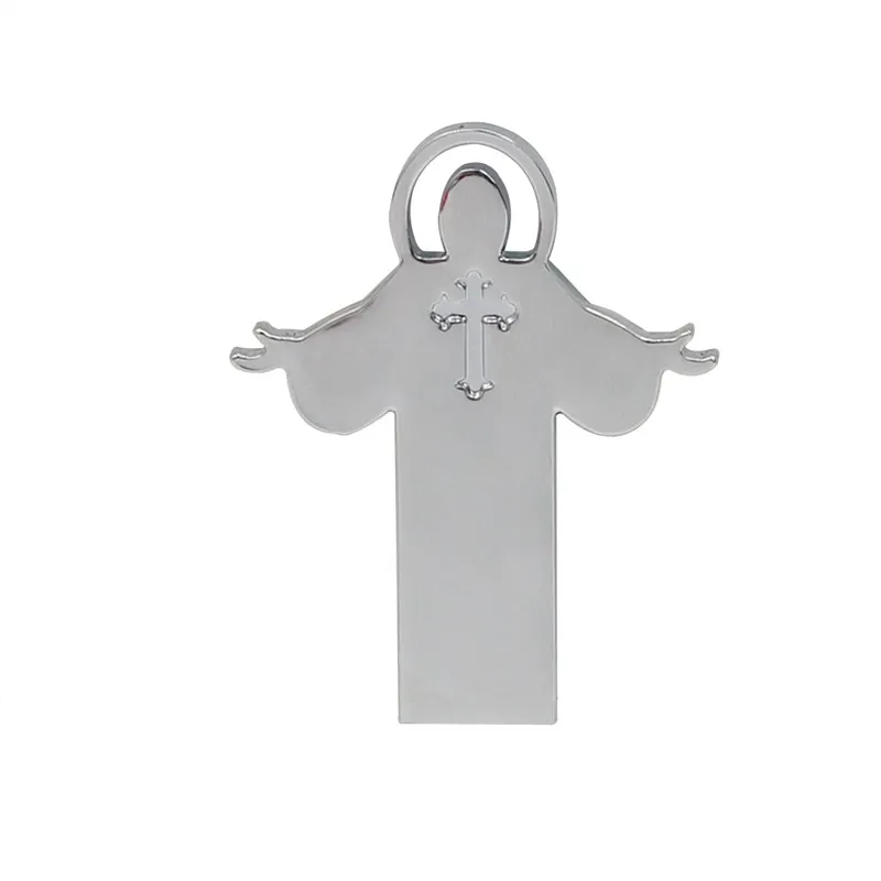 Jesus metal usb флеш накопитель 64 ГБ 16 32 8 4 Гб водонепроницаемый u диск/маленький/флеш