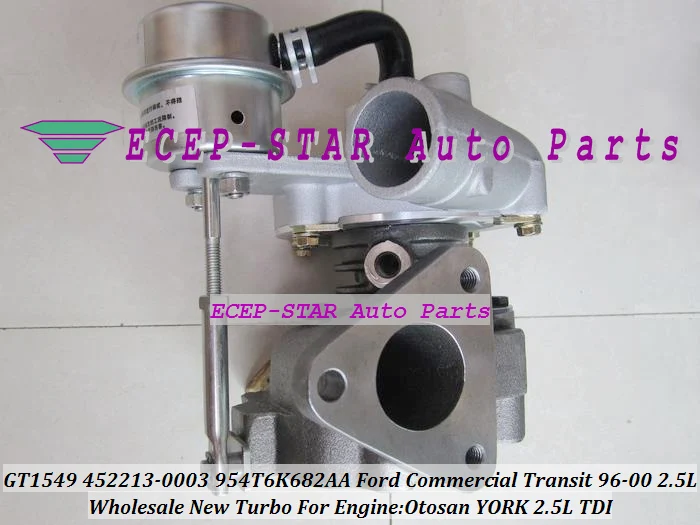 Бесплатная доставка GT1549 452213 452213-5003S 452213-0002 X4T6K682AA турбо для Ford Commercial Transit van YORK Otosan