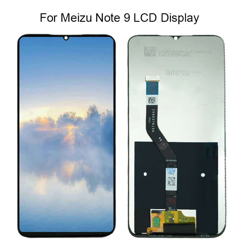 

For Meizu Note 9 LCD Display Touch Screen Digitizer Replacement Parts For Meizu Note 9 lcd Display Screen+Free tools