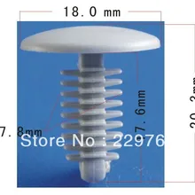 100 шт. фиксатор автомобильные крепления из пластика автомобильные зажимы для автомобилей Пластиковые заклепки фиксатор крепления