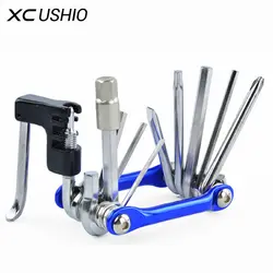 11 In 1 Multi Function Bicycle Repair Tools MTB Bike Combined Tools Phillips Screw Screwdriver+Hex key Emergency Tools