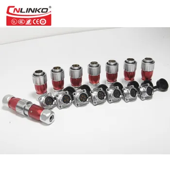 

Solder/Crimp 2-12Pin Electrical Waterproof Power Connector Industrial Male Plug Female Panel Socket Cylindrical Signal Connector