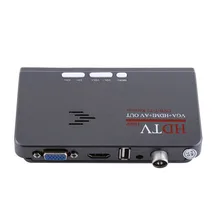 Цифровой 1080 P HD HDMI DVB-T2 TV Box Преобразователь Тюнер Приемник Дистанционного Управления С VGA Порт