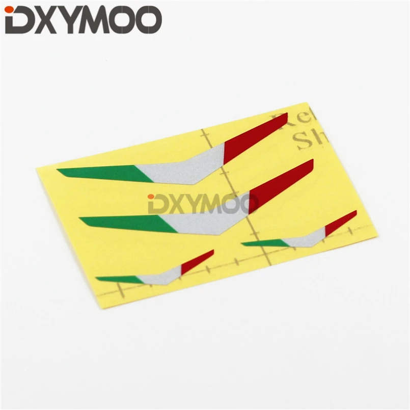 

1set Motorcycle Bike Helmet Visor Lens Stickers Italia Made In Italy Arrow Car Styling Vinyl Bumper Waterproof
