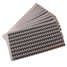 10 x глаза самоклеящиеся Стикеры пилинг и палка для скрапбукин DIY 10*15 мм