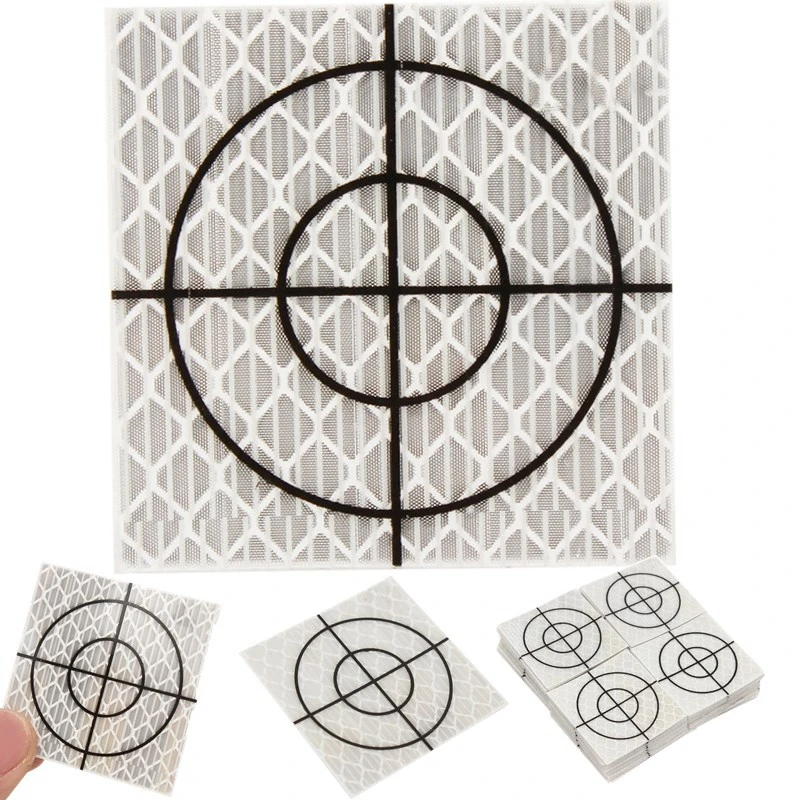 

100pcs Reflector Sheet 40 x 40 mm Reflective tape target TOTAL STATION