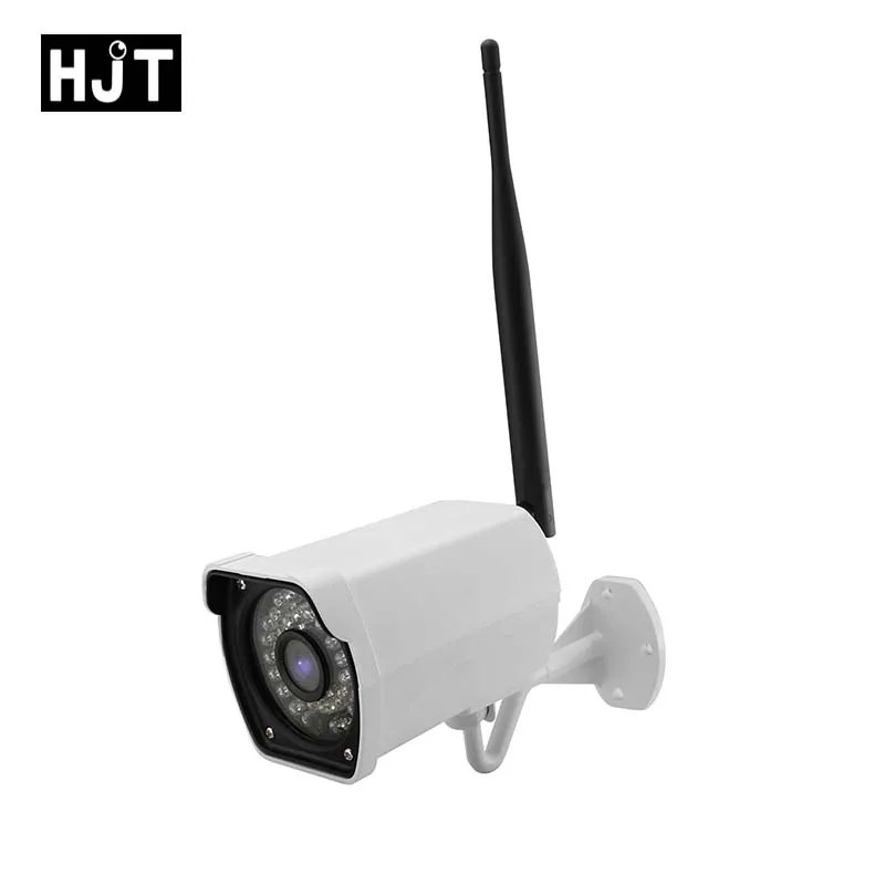 Audio Micro TF карты Беспроводной Wi Fi HD 720 P 1.0MP Пуля IP Камера CCTV сети Открытый