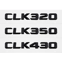 For Mercedes Benz CLK AMG Letter Sticker Benz CLK320 CLK350 CLK430 W208 W209 Car styling Auto