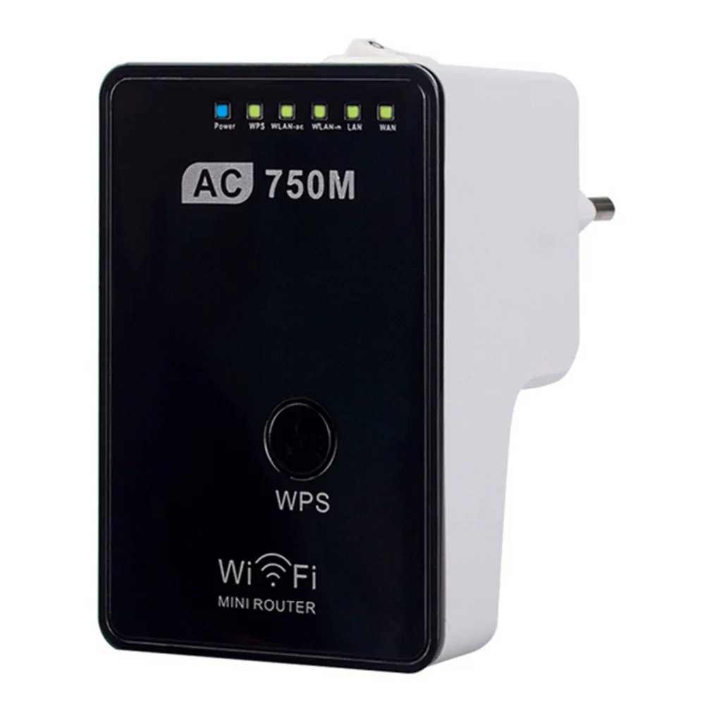 

750M Dual Frequency Wireless Router support Wi-fi IEEE 802.11 ac/b/g/n Router/AP/Repeater convenient power switch Easy security