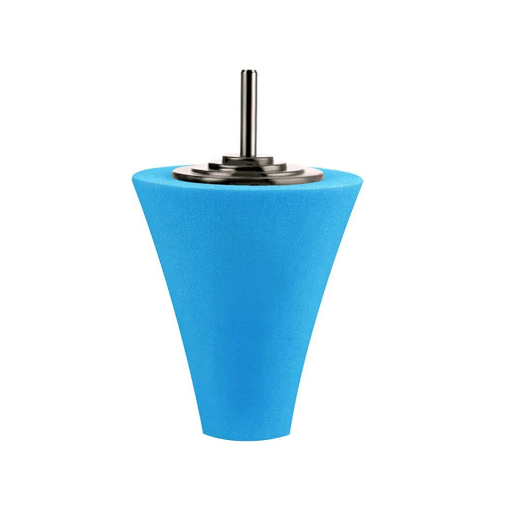 

Car hub cone polishing foam sponge waxing applicator pad vehicle glass edge cleaning car free injury car paint 19Mar19
