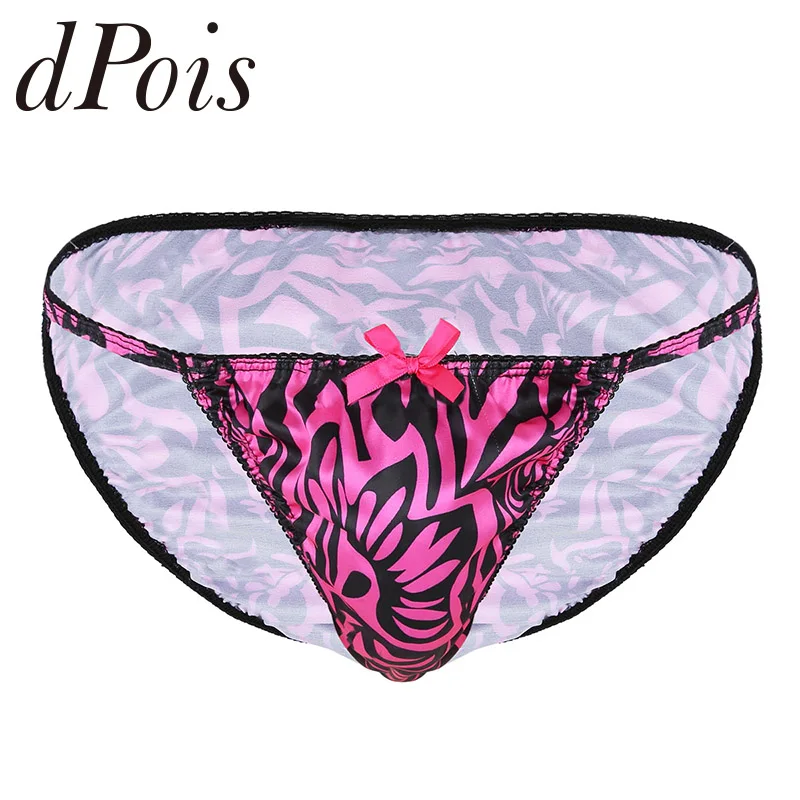 2 PAIR WOMENS Floral PRINT ELASTIC WAISTBAND High Cut BIKINI BRIEF PANTIES