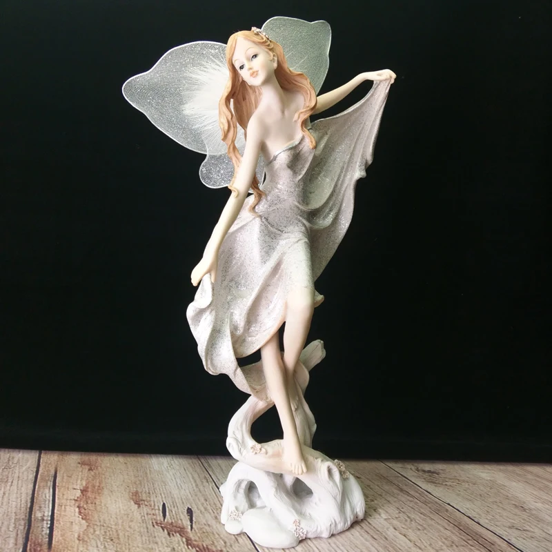 resin garden fairy