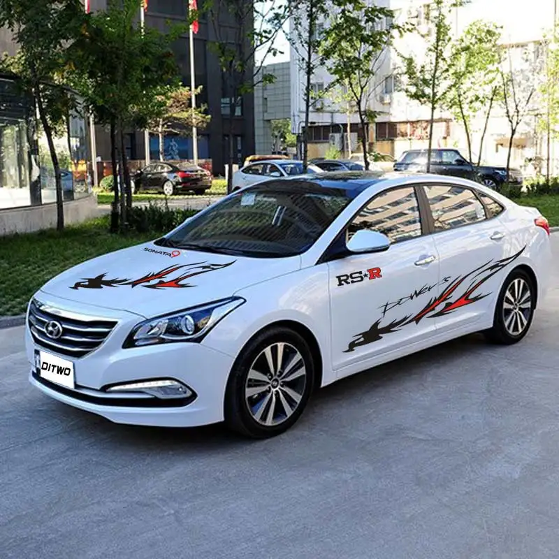 

Phoenix totem pattern Car stickers customized for Hyundai Sonata VERNA ix35 ELANTRA ELANTRA