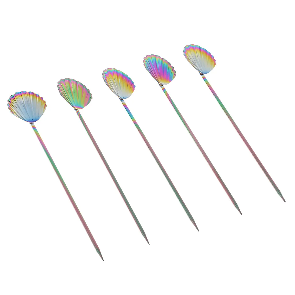 MagiDeal Buffet Cupcake Fruit Fork Cake Dessert Salad Sticks Food Drinks Picks for Party Supplies Tableware Serveware
