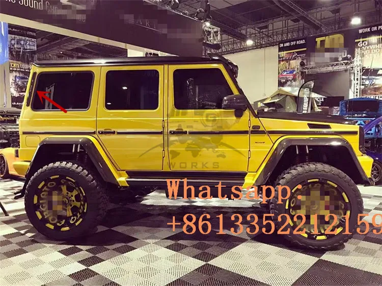 G class w463 Оконные Планки для w463 G63 G65 G500 G350 G400 материал углеродного волокна задние Оконные Планки