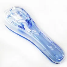 Синий дорожный портативный мужской держатель для бритвенных лезвий чехол для бритвы высокое качество женский станок для бритья коробка