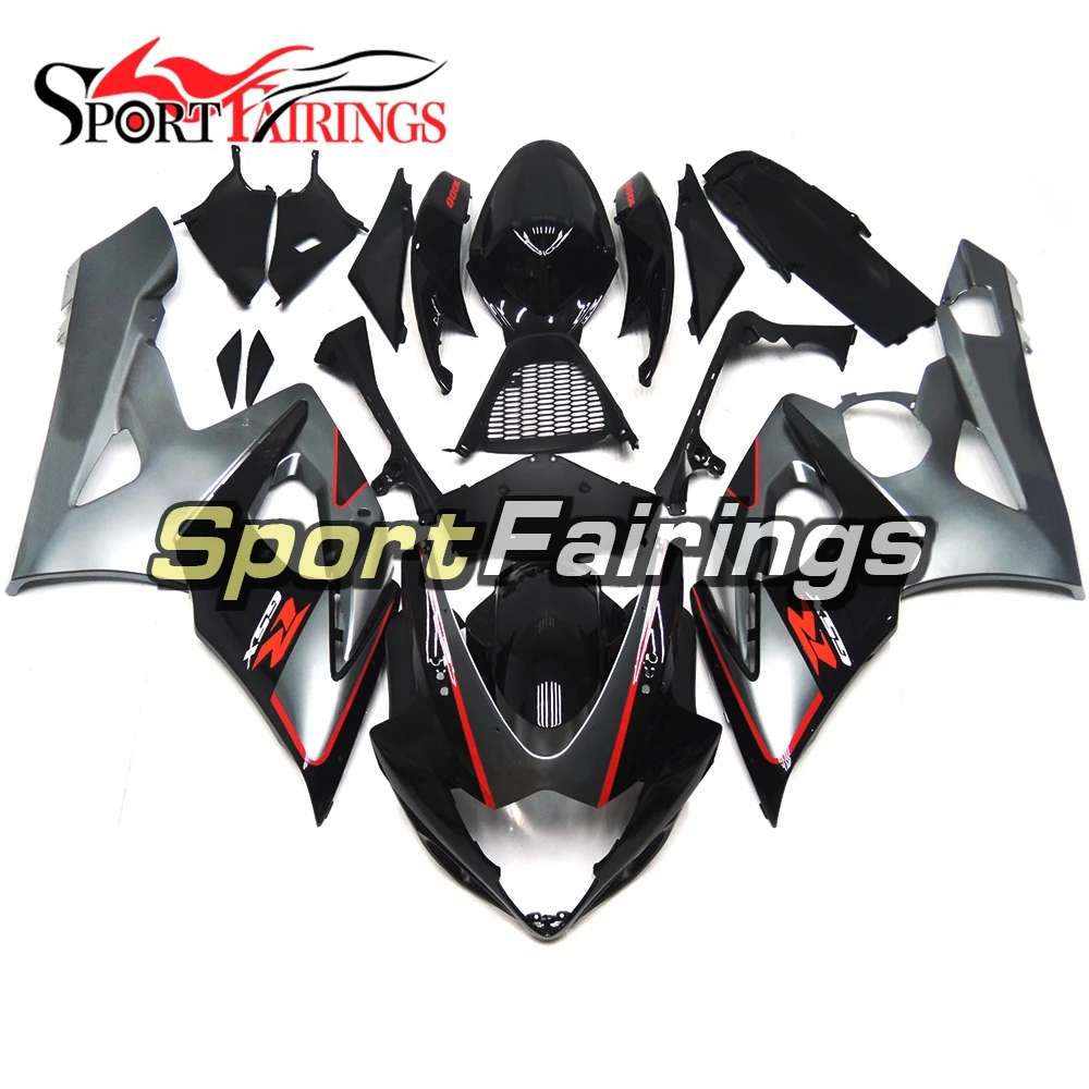 

Fairings Fit Suzuki GSXR1000 GSXR-1000 K5 Year 2005 2006 05 06 ABS Motorcycle Fairing Kit Bodywork Motorbike Cowing Black Grey 3