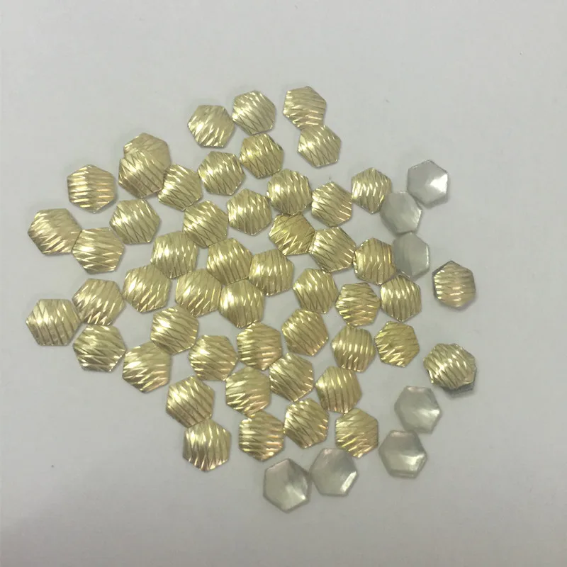 6 мм золотые шпильки для горячей фиксации металлические режущие гвозди