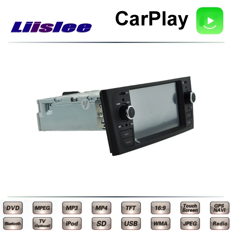 For Fiat Linea 2007~2015 LiisLee Car Multimedia TV DVD GPS Radio Carplay Original Style Navigation Navi 5