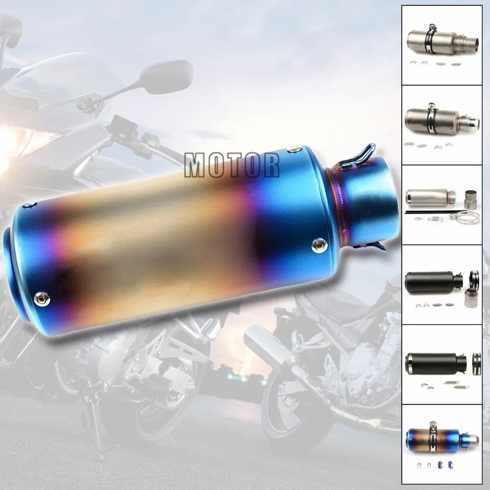 

Muffler Exhaust Pipe Motocross Universal motorcycle 51mm 61mm Escape For BMW F 800 GS Adventure R K 1200 LT RS 1150 GS Adventure