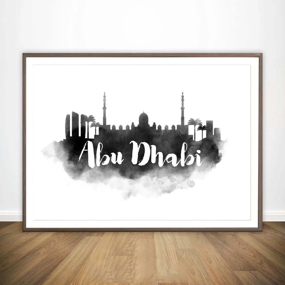 

Abu Dhabi Munich Agra Astana Venice Athens Brazil Tokyo Berlin Cairo Bangkok Kuala Lumpur Beijing Travel Poster Canvas Painting