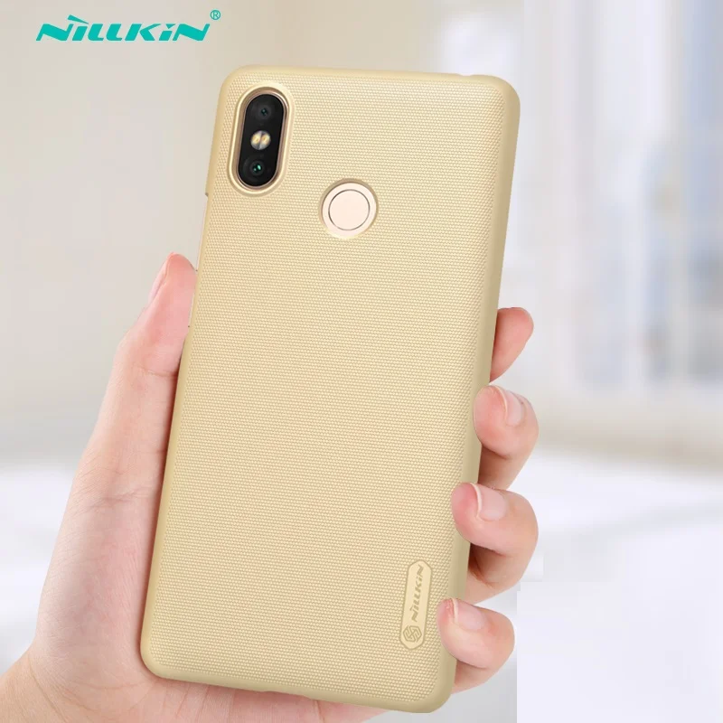 

For Xiaomi Mi Max 3 Cover Nillkin Hard Back Case Protective Phone House Protector For Xiaomi Max 3 Case +