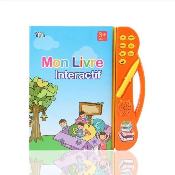 

Touch screen Children French Reading Book touch Screen Learning Book Earyly Education E-Book 3-6Years Old
