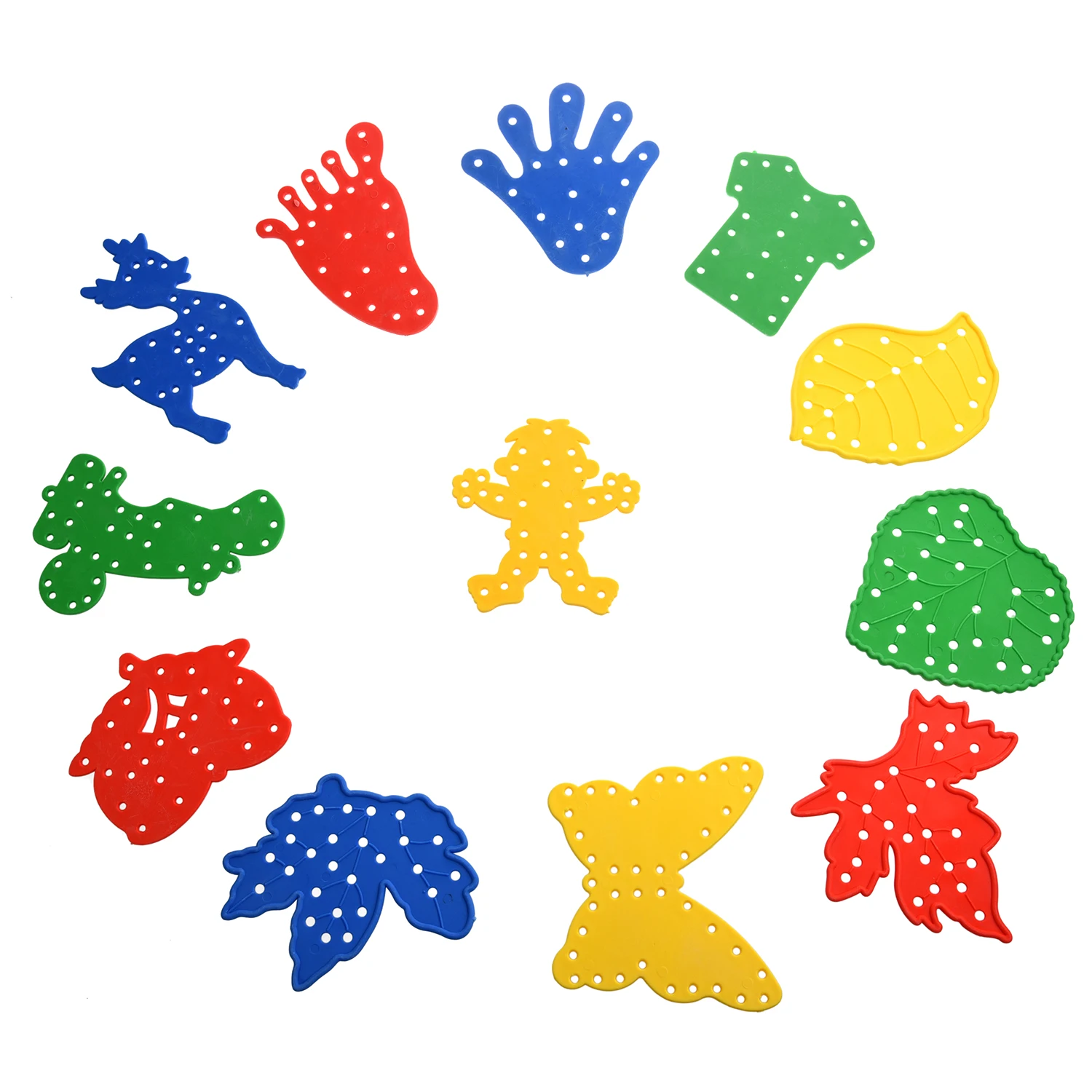 12 шт. образования детей Threading игрушка различные формы ж/строки