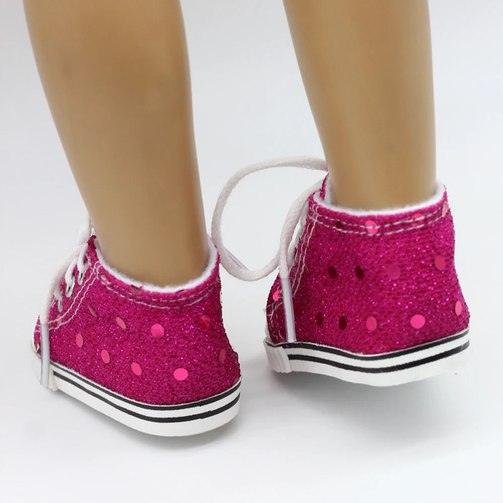 1pair Dolls Boots Shoes 18" Girl Doll Clothing Accessories Fit 43cm baby dolls Kids Gift toys Shoes Accessories