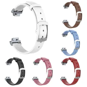 

New Arrival Ultra-thin Genuine Leather Watch Strap Wrist Band for Fitbit Inspire/Inspire HR