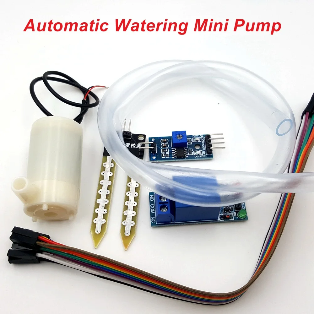 

2019 NEW 1 Set DC 3-6V Submersible Pump with Automatic Watering Function for DIY Experiment