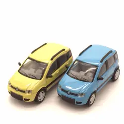 Высокая моделирования Fiat mini внедорожник модель, 1:43 сплава автомобиля игрушки, металлические литья, Коллекция игрушечных автомобилей